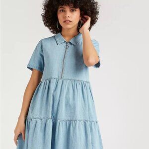 Denim and Co. Denim Tunic Dress - US Size 8